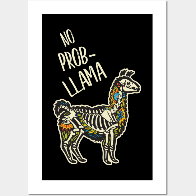 No prob-llama! Wall Art by PenguinHouse